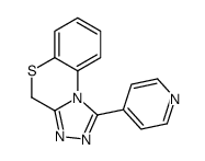 1-pyridin-4-yl-4H-[1,2,4]triazolo[3,4-c][1,4]benzothiazine Structure