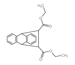 9,10-Ethanoanthracene-11,12-dicarboxylicacid, 9,10-dihydro-, diethyl ester, (11R,12R)-rel- (9CI) structure