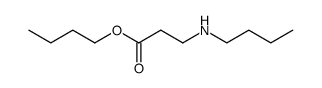 butyl 3-(butylamino)propanoate Structure