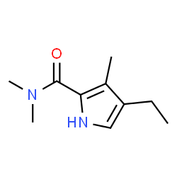 1H-Pyrrole-2-carboxamide,4-ethyl-N,N,3-trimethyl-(9CI)结构式