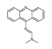 N'-acridin-9-yl-N,N-dimethylmethanimidamide结构式