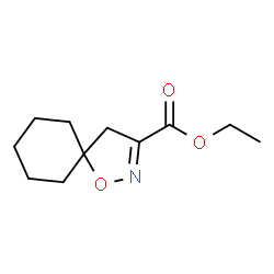 Ethyl 1-oxa-2-azaspiro[4.5]dec-2-ene-3-carboxylate Structure