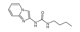 1-butyl-3-(H-imidazo[1,2-a]pyridin-2-yl)urea结构式