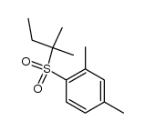 2,4-xylyl tert-amyl sulfone Structure