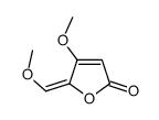 4-methoxy-5-(methoxymethylidene)furan-2-one Structure