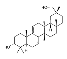 栝楼萜二醇结构式