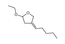 2-ethoxy-4-pentylidenetetrahydrofuran Structure