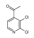 1-(2,3-dichloropyridin-4-yl)ethanone结构式