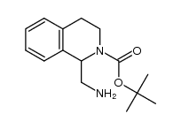 tert-butyl 1-(methylamino)-3,4-dihydroisoquinoline-2(1H)-carboxylate Structure