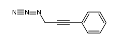 (3-azidoprop-1-yn-1-yl)benzene Structure