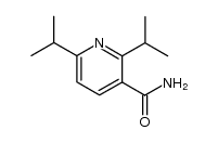 2,6-diisopropylpyridine-3-carboxamide结构式