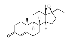 17-ethyl-17-hydroxy-10,13-dimethyl-2,6,7,8,9,11,12,14,15,16-decahydro-1H-cyclopenta[a]phenanthren-3-one Structure