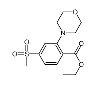 4-(甲基磺酰基)-2-吗啉苯甲酸乙酯图片