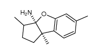 (3aR,8bR)-3,6,8b-trimethyl-2,3,3a,8b-tetrahydro-1H-cyclopenta[b]benzofuran-3a-amine Structure