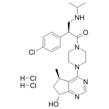 GDC-0068 (dihydrochloride) Structure