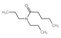 Pentanamide,N,N-dipropyl- Structure