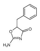 2-amino-5-benzyl-1,3-oxazol-4(5H)-one Structure