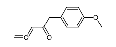 1-(4-methoxyphenyl)penta-3,4-dien-2-one Structure