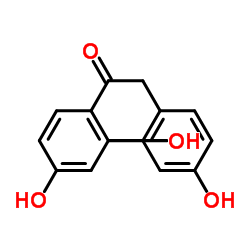 2,4-DIHYDROXYPHENYL P-HYDROXYBENZYL KETONE structure