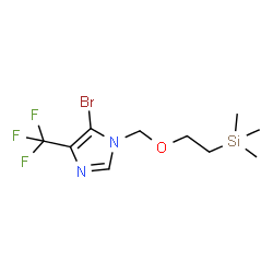 5-溴-4-(三氟甲基)-1-((2-(三甲基甲硅烷基)乙氧基)甲基)-1H-咪唑图片