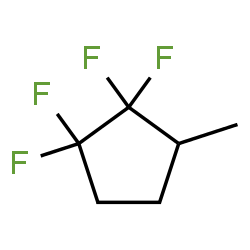 Cyclopentane, 1,1,2,2-tetrafluoro-3-methyl- (9CI) structure