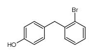 4-(2-bromobenzyl)phenol Structure