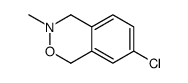 7-Chloro-3,4-dihydro-3-methyl-1H-2,3-benzoxazine结构式