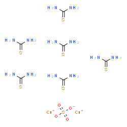 copper(I)-tris(thiourea) Structure