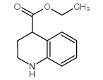 1,2,3,4-TETRAHYDROQUINOLINE-4-CARBOXYLIC ACID ETHYL ESTER Structure