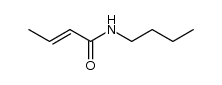 N-butylbut-2-enamide结构式