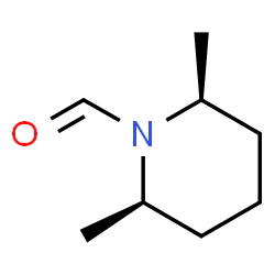 1-Piperidinecarboxaldehyde, 2,6-dimethyl-, (2R,6S)-rel- (9CI) picture