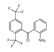 (2-aminophenyl)-[2,5-bis(trifluoromethyl)phenyl]methanone Structure