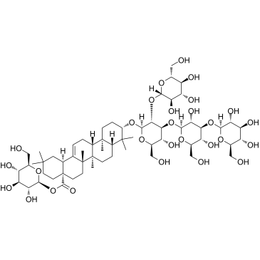 辽东楤木皂苷X结构式