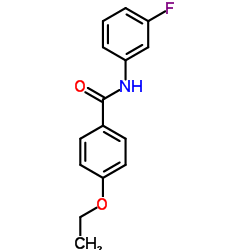 4-Ethoxy-N-(3-fluorophenyl)benzamide Structure