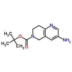 6-BOC-3-氨基-7,8-二氢-5H-[1,6]萘啶图片