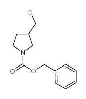 3-Chloromethyl-pyrrolidine-1-carboxylic acid benzyl ester Structure