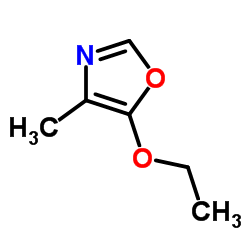 5-乙氧基-4-甲基唑结构式