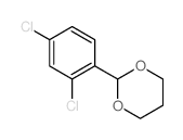 2-(2,4-dichlorophenyl)-1,3-dioxane Structure