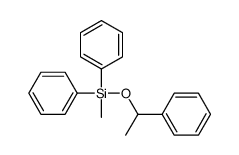 methyl-diphenyl-(1-phenylethoxy)silane结构式