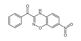 (7-nitro-2H-1,2,4-benzoxadiazin-3-yl)-phenylmethanone Structure