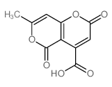 3-methyl-5,9-dioxo-4,10-dioxabicyclo[4.4.0]deca-2,7,11-triene-7-carboxylic acid Structure