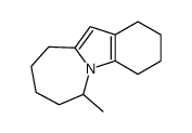 6-methyl-2,3,4,6,7,8,9,10-octahydro-1H-azepino[1,2-a]indole Structure