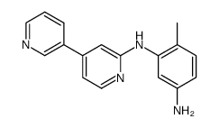 N-(5-amino-2-methylphenyl)-4-(3-pyridyl)-2-pyridineamine Structure