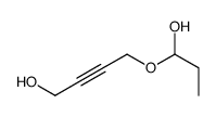 4-(1-hydroxypropoxy)but-2-yn-1-ol结构式