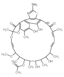 ANSAMYCIN: RIFAMYCIN DERIV结构式