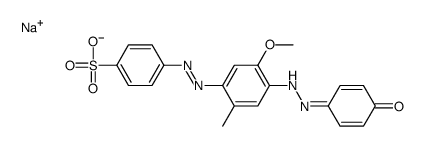 sodium [[4-[(4-hydroxyphenyl)azo]-5-methoxy-2-methylphenyl]azo]-4-benzenesulphonate picture