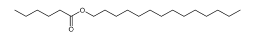 tetradecyl hexanoate结构式