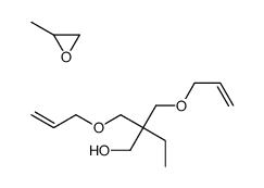 2,2-bis(prop-2-enoxymethyl)butan-1-ol,2-methyloxirane结构式