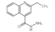 2-ethylquinoline-4-carbohydrazide Structure