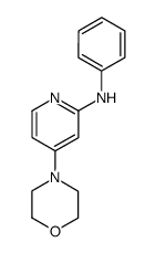 4-morpholino-N-phenylpyridin-2-amine结构式